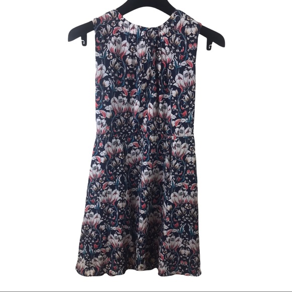 Banana Republic 0 Petite Fit & Flare Dress Knee Length - Picture 2 of 7